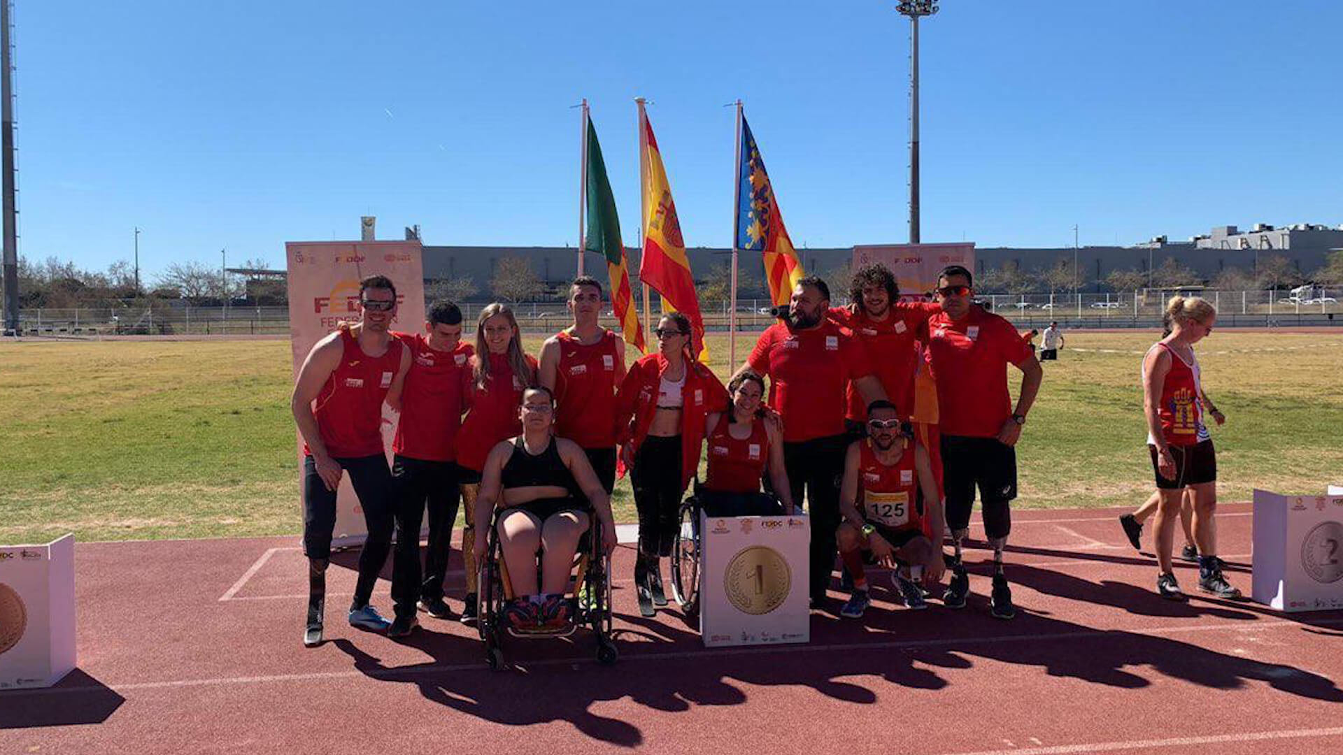 Madrid gana el Campeonato de España de Atletismo Adaptado