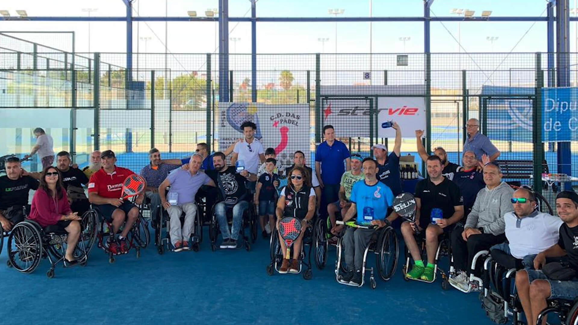 Rubén de Diego y Carlos Vizcaíno, campeones del III Open Nacional de Pádel en Silla de Ruedas