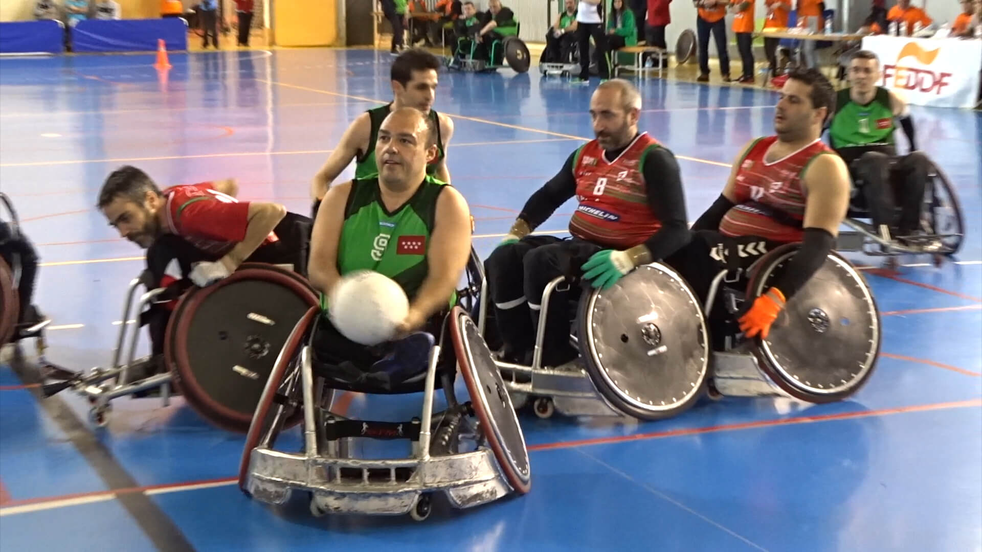 Arranca la Liga Nacional de Rugby en Silla de Ruedas