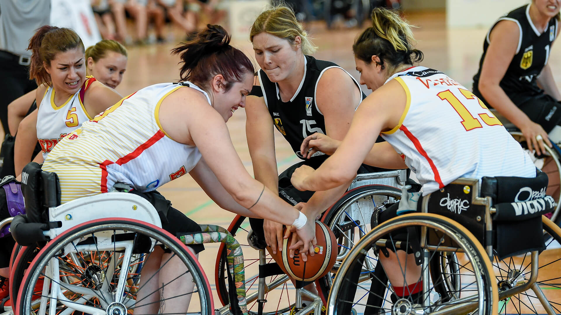 España, tercera en la Copa de Naciones de baloncesto en silla de ruedas femenino