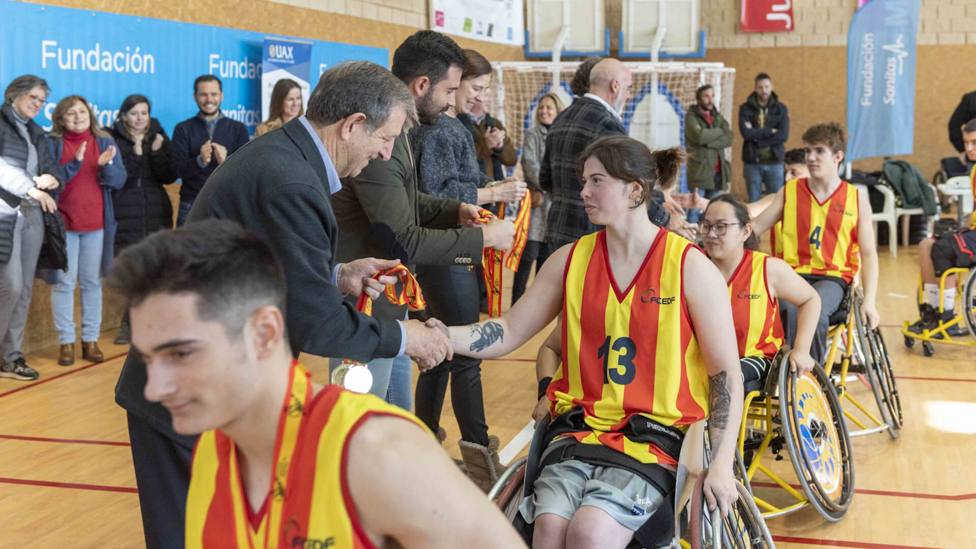 Cataluña, campeona de España escolar de baloncesto en silla de ruedas