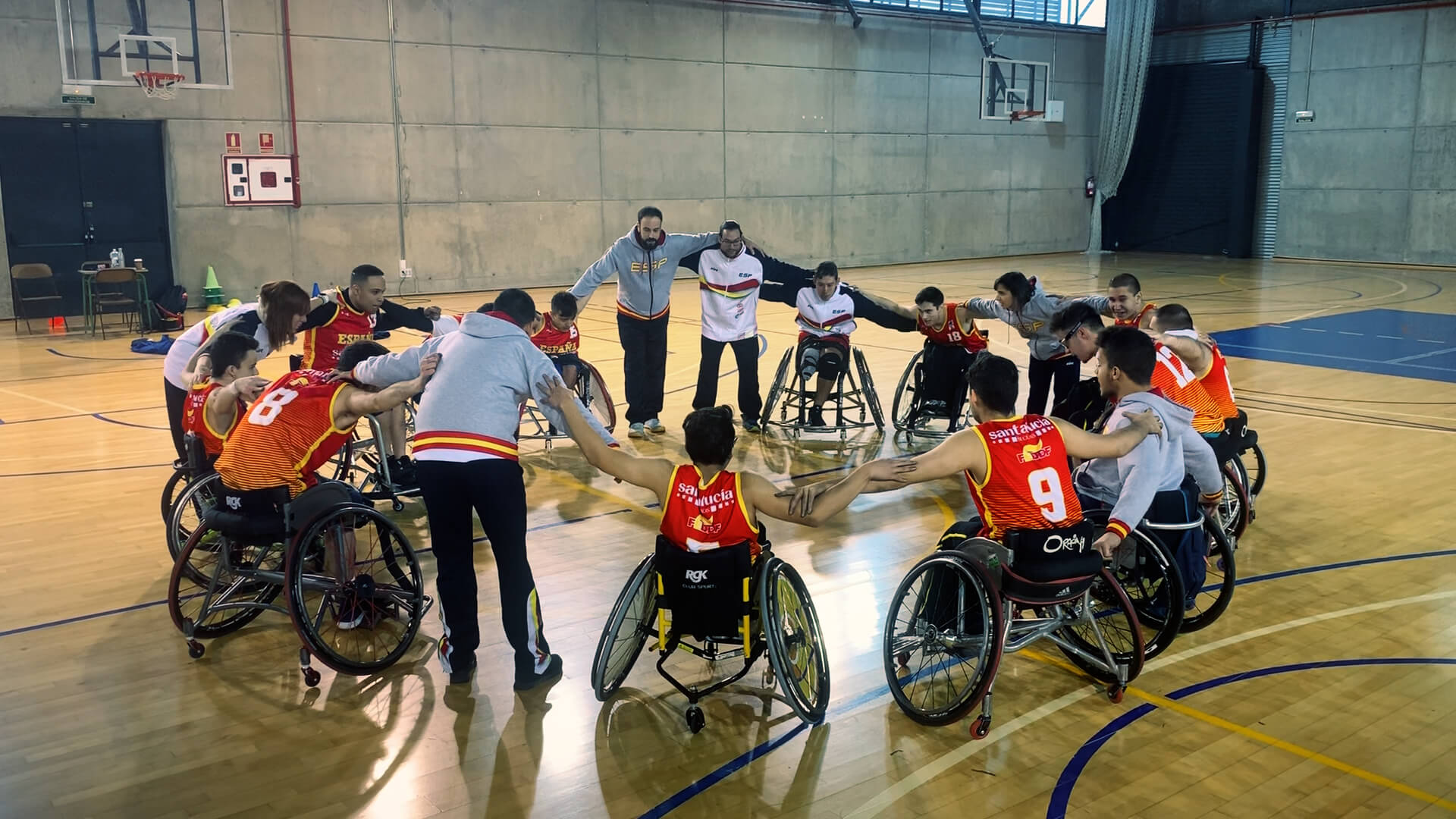 Valdemoro ve rodar a la selección sub-22 de baloncesto en silla de ruedas