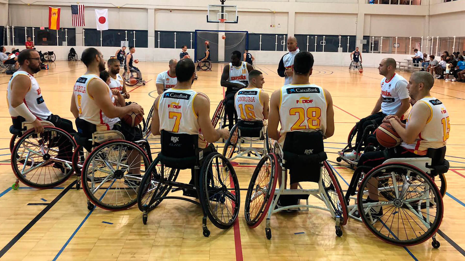 Tercera concentración de la selección masculina de baloncesto en silla de ruedas para el Europeo de Polonia