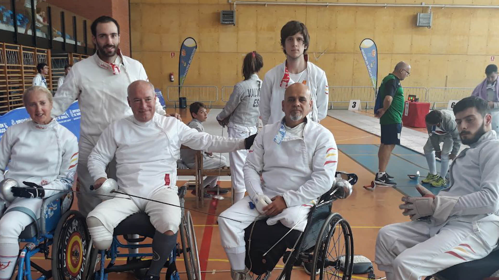 Álex Prior, campeón de España en espada, florete y sable