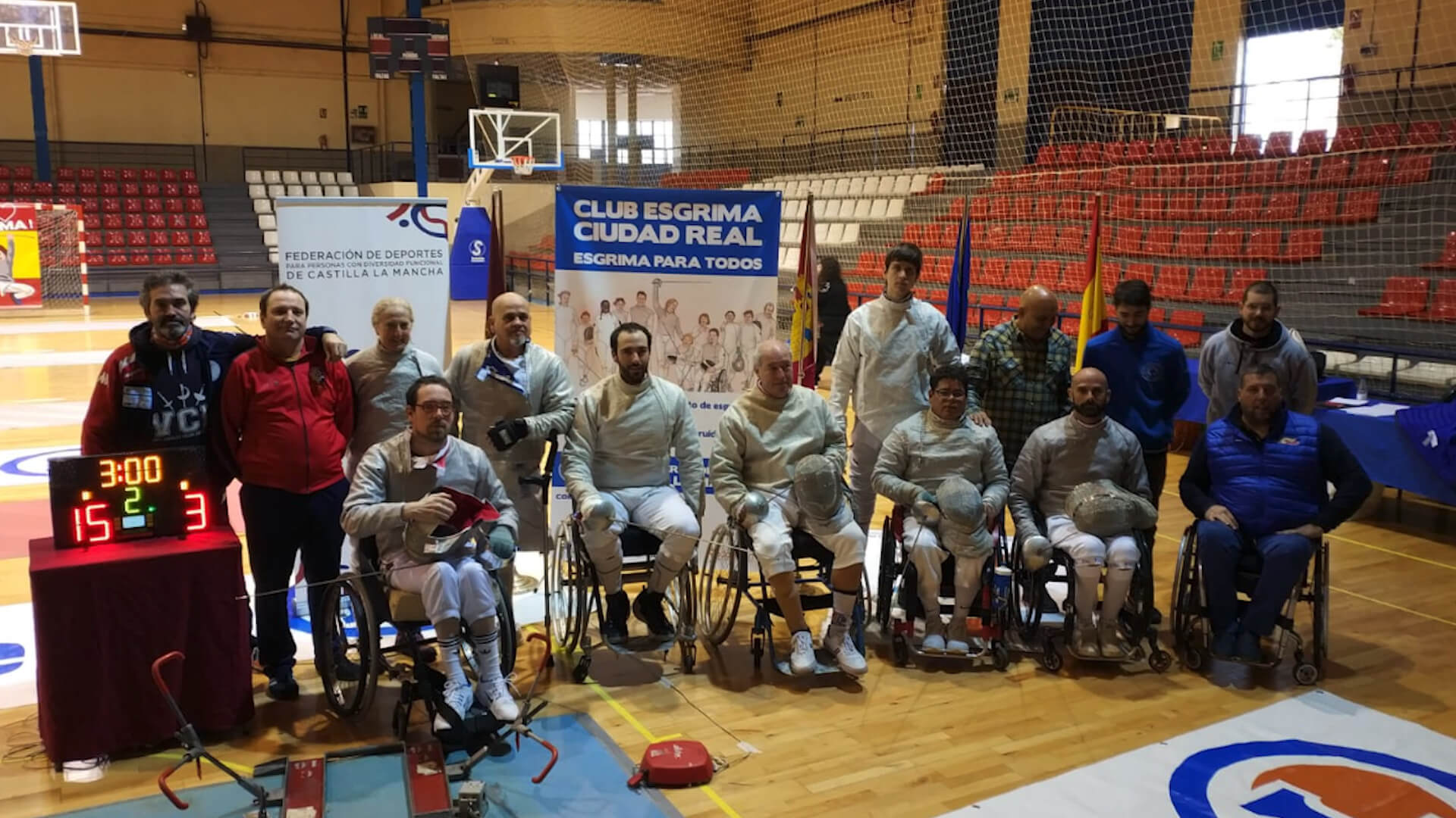 Primera prueba ranking para el Campeonato de España de Esgrima en Silla de Ruedas