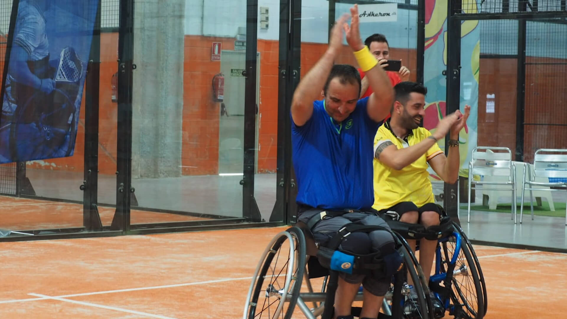 Edorta de Anta y Christopher Triviño se imponen en el IV Campeonato de España de pádel en silla de ruedas