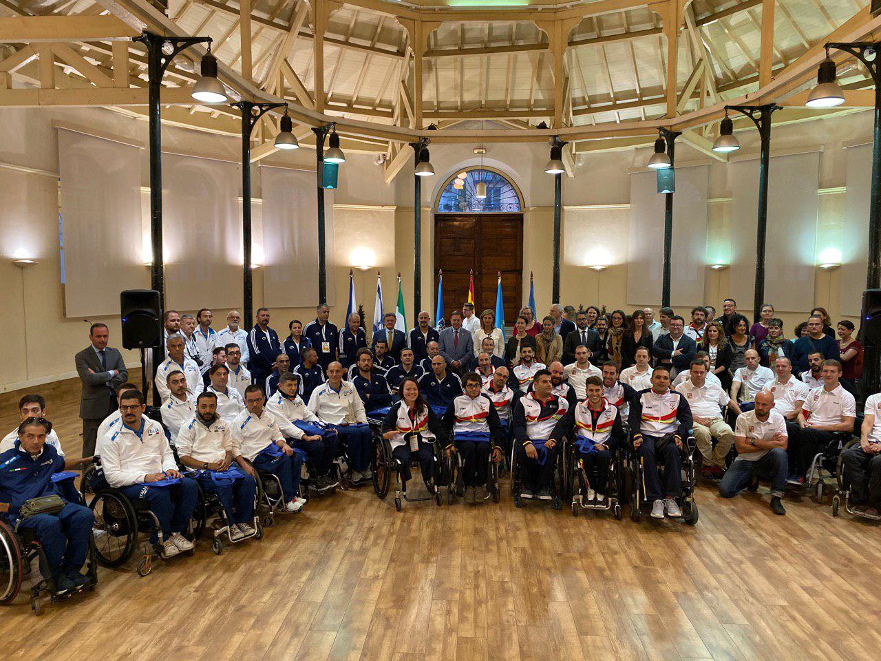 Ceremonia de Apertura Campeonatos de Europa de Rugby en Silla de Ruedas