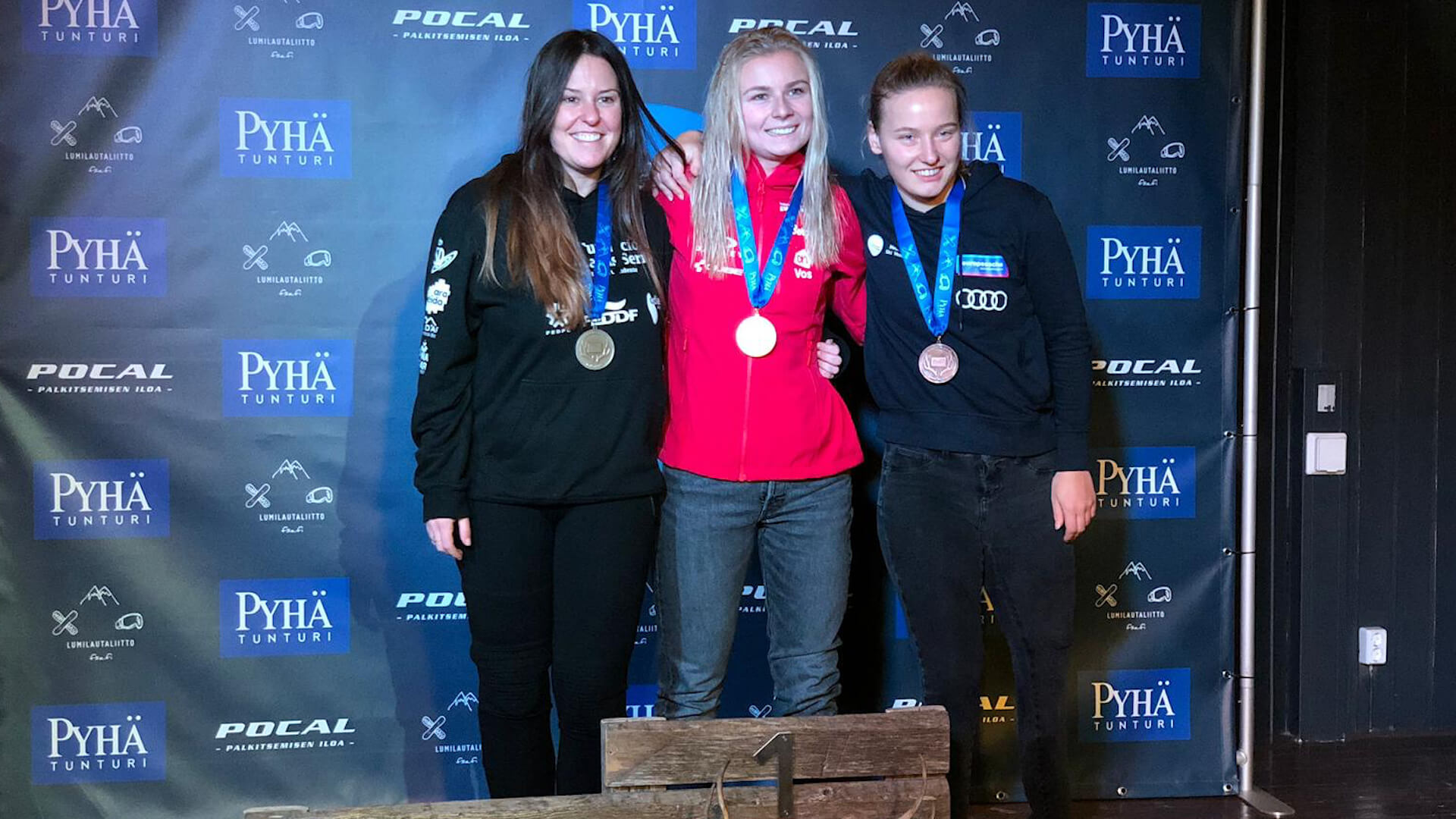 Plata y bronce para Astrid Fina en la copa del mundo de snowboard en Pyha