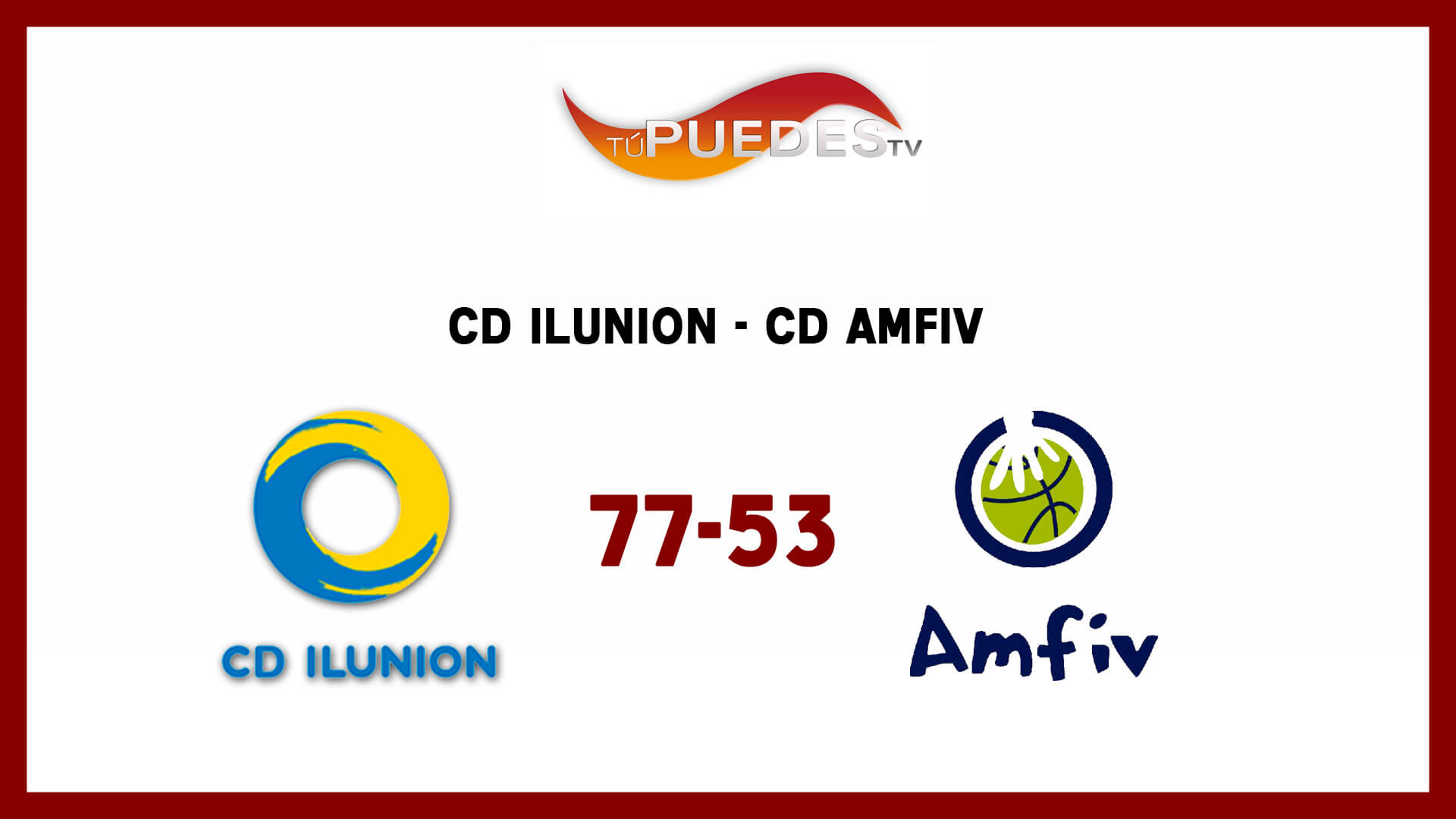 CD Ilunion - CD Amfiv