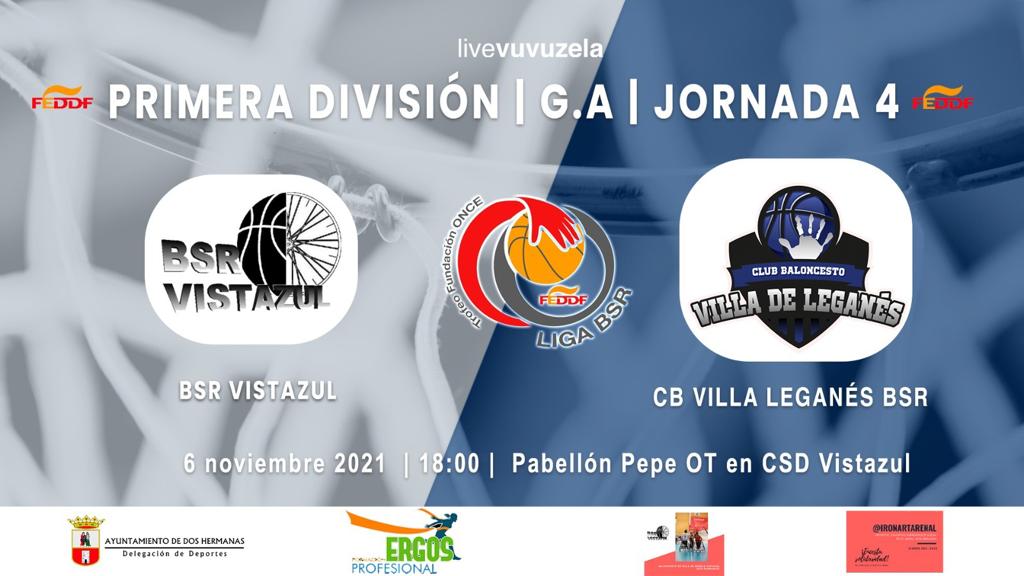 BSR VISTAZUL - CB VILLA LEGANÉS BSR